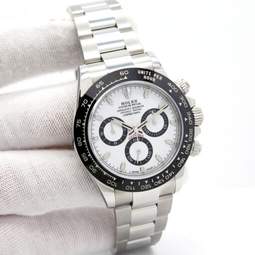 Rolex 116500LN Cosmograph Daytona with White Dial