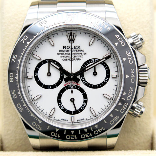 Rolex 126500LN Cosmograph Daytona with White Dial - Image 3