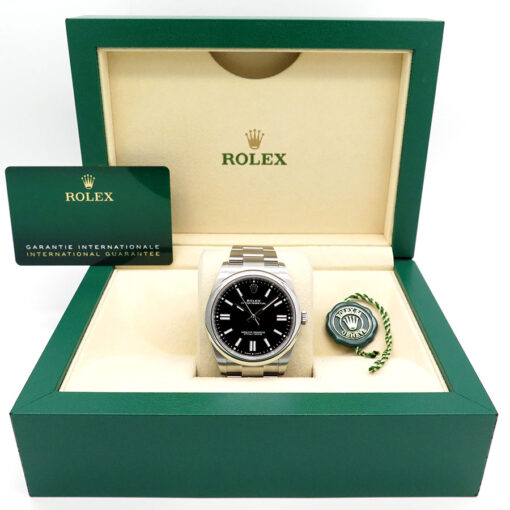 Rolex 124300 Oyster Perpetual 41 with Black Dial - Image 2