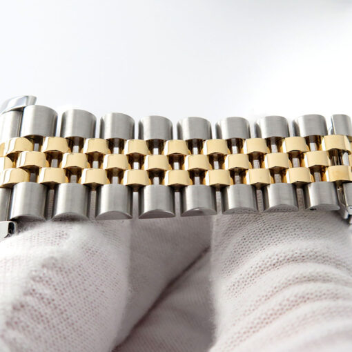 Rolex 116233 Datejust 18K/SS with Champagne Stick Dial on Jubilee - Image 8