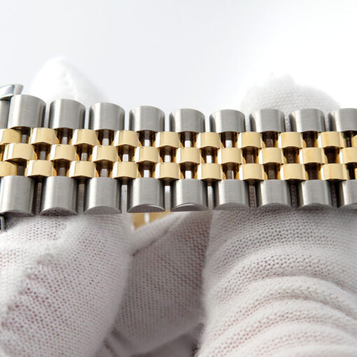Rolex 116233 Datejust 18K/SS with Champagne Stick Dial on Jubilee - Image 6