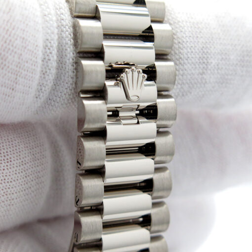 Rolex 128349RBR Day Date 36 with Blue Ombre Diamond Dial / Bezel - Image 7