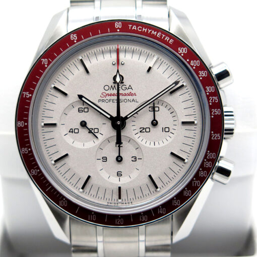 Omega Speedmaster Moonwatch “Tokyo 2020” Limited Edition with Silver Dial - Image 4