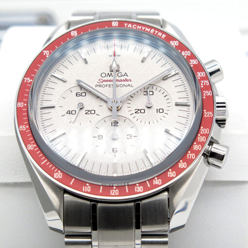 Omega Speedmaster Moonwatch “Tokyo 2020” Limited Edition with Silver Dial - Image 3