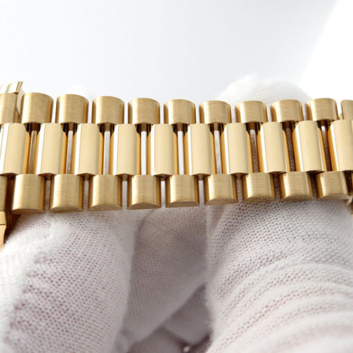 Rolex 228238 Day Date 40 18K Yellow Gold with Champagne Stick Dial - Image 8