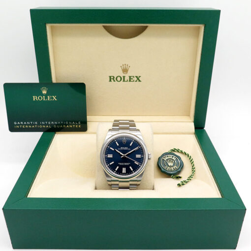 Rolex 124300 Oyster Perpetual 41mm with Blue Dial - Image 2