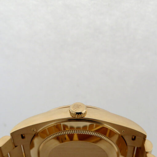 Rolex 228238 Day Date 40 18K Yellow Gold with Champagne Stick Dial - Image 4