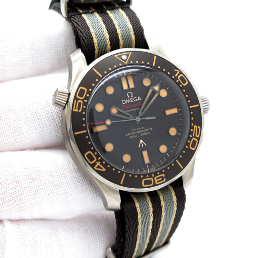 Omega Seamaster Diver 300m ‘007 Edition Titanium on NATO