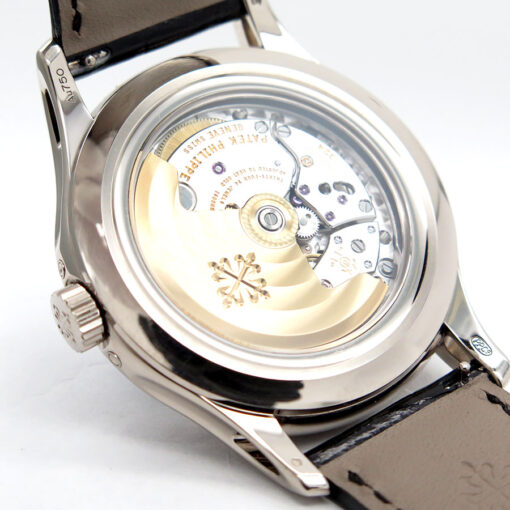 Patek Philippe 5205G Complications Annual Calendar Moonphase with Blue Dial - Image 5