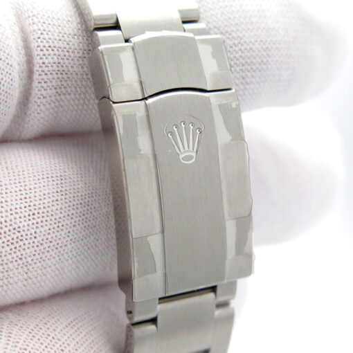 Rolex 124300 Oyster Perpetual 41 with Turquoise Celebration Motif Dial (New Old Stock) - Image 7