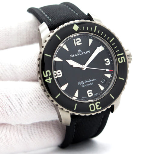 Blancpain Fifty Fathoms Titanium Automatic 45mm with Black Dial