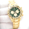 Rolex 126508 Cosmograph Daytona 18K Yellow Gold with Green and Gold Dial