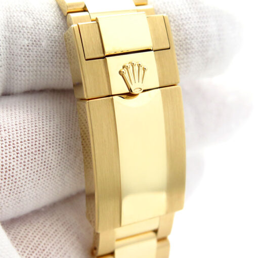 Rolex 126508 Cosmograph Daytona 18K Yellow Gold with Green and Gold Dial - Image 7