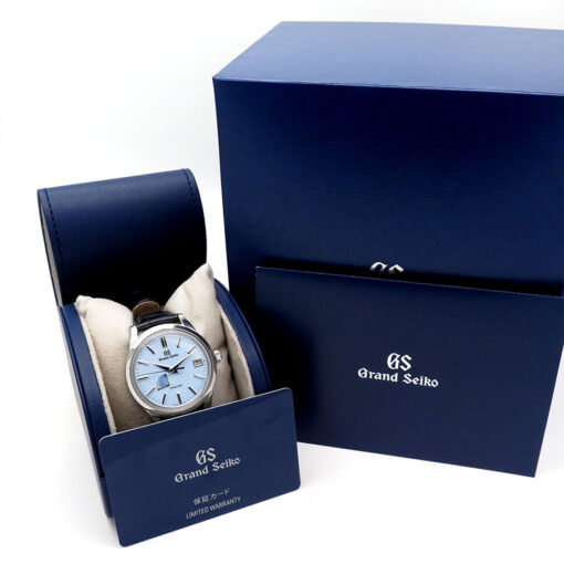Alternative view of Grand Seiko SBGA407 Elegance Spring Drive Automatic “Blue Snowflake”