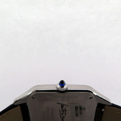 Cartier WSSA0046 Santos-Dumont Black Lacquer Large Manual Wind - Image 7