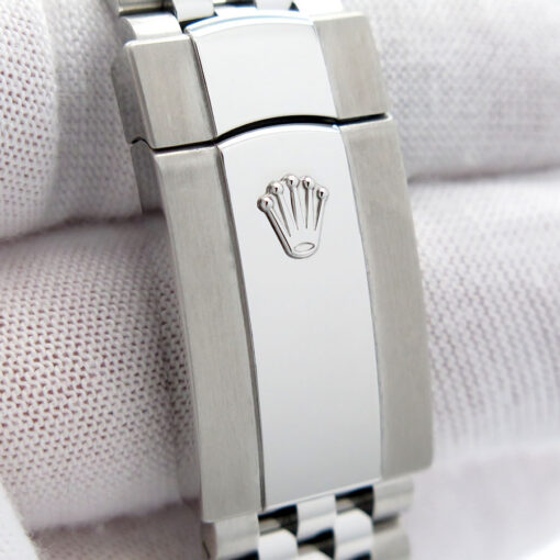 Rolex 126300 Datejust 41 with Slate Roman Dial on Jubilee - Image 7
