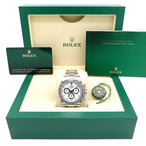 Rolex 126500LN Cosmograph Daytona with White Dial - Image 2
