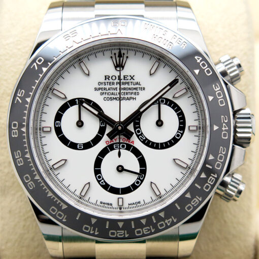 Rolex 126500LN Cosmograph Daytona with White Dial - Image 3