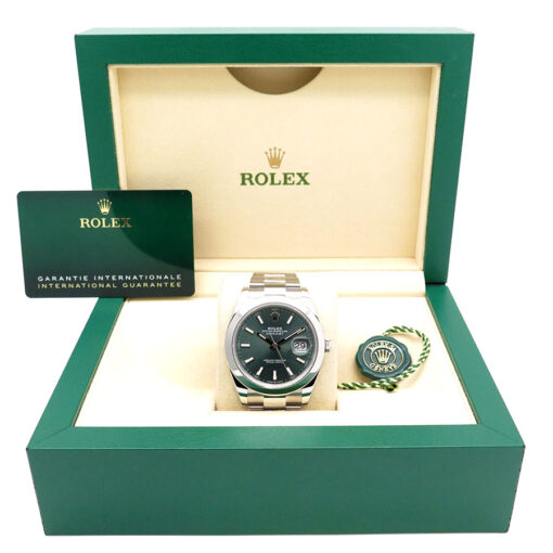 Rolex 126300 Datejust 41 with Mint Green Dial on Oyster - Image 2