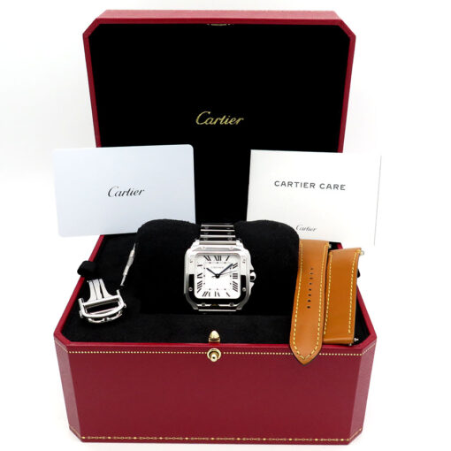 Alternative view of Cartier WSSA0029 Santos de Cartier Medium Automatic