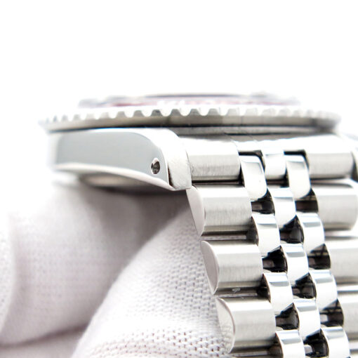 Rolex CPO 16750 GMT Master with Red/Blue Bezel on Jubilee - Image 9