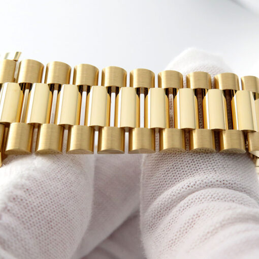 Rolex 228238 Day Date 40 18K Yellow Gold with Green Roman Dial - Image 7