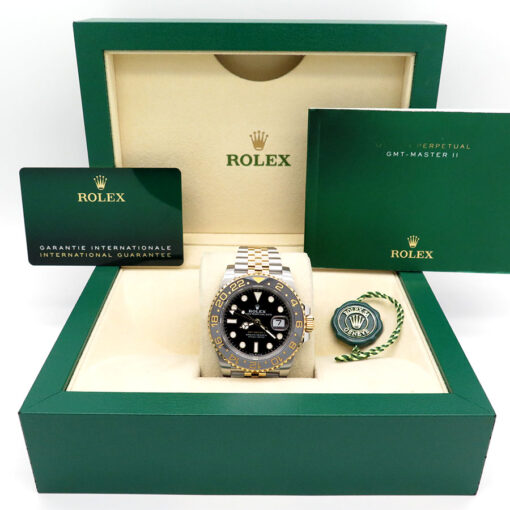 Rolex 126713GRNR GMT Master II 18K/SS on Jubilee - Image 2