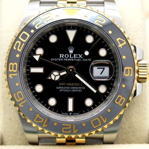 Rolex 126713GRNR GMT Master II 18K/SS on Jubilee - Image 3