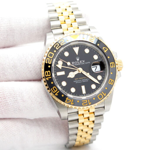 Rolex 126713GRNR GMT Master II 18K/SS on Jubilee