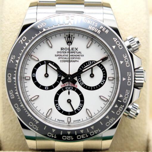 Rolex 126500LN Cosmograph Daytona with White Dial - Image 3