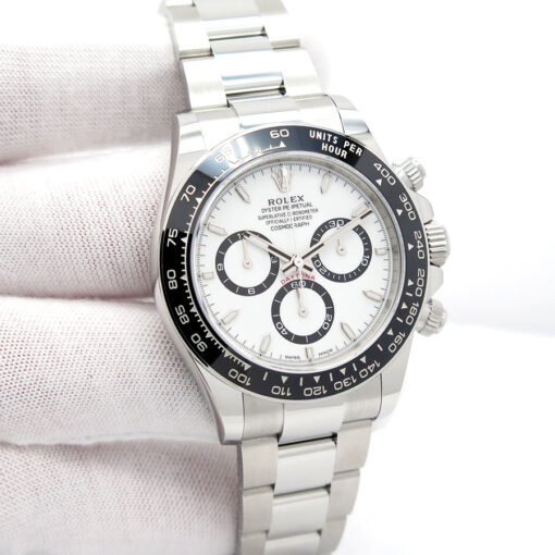 Rolex 126500LN Cosmograph Daytona with White Dial
