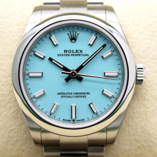 Rolex 277200 Oyster Perpetual 31 with Turquoise Dial - Image 3