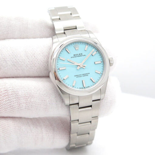 Rolex 277200 Oyster Perpetual 31 with Turquoise Dial