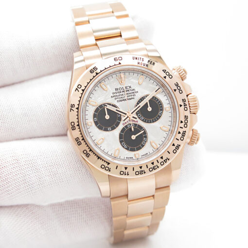 Rolex 116505 Cosmograph Daytona 18K Rose Gold with Meteorite Dial (New Old Stock)