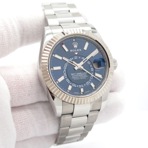 Rolex 326934 Skydweller with Blue Dial on Oyster