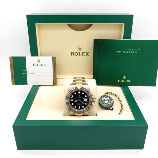 Rolex 116713LN GMT Master II 18K/SS - Image 2