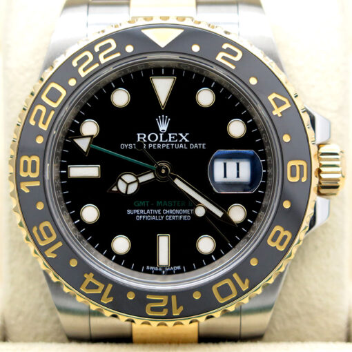 Rolex 116713LN GMT Master II 18K/SS - Image 3