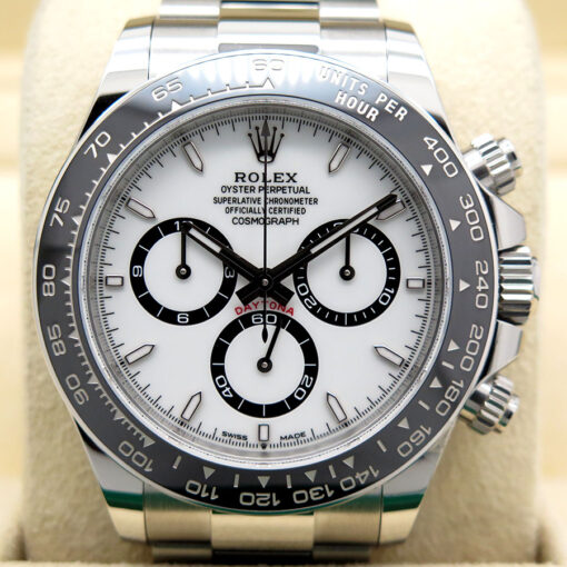 Rolex 126500LN Cosmograph Daytona with White Dial - Image 3