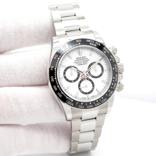 Rolex 126500LN Cosmograph Daytona with White Dial