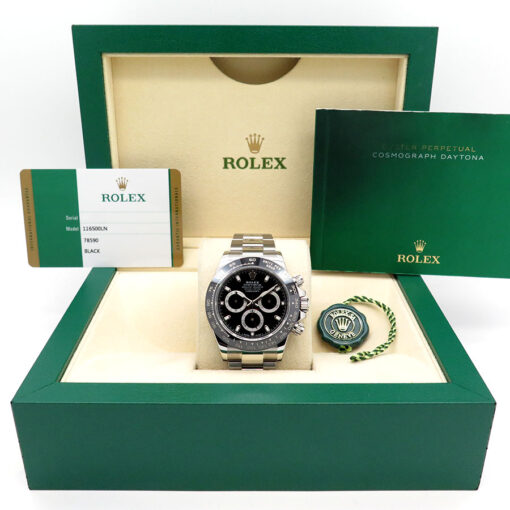 Rolex 116500LN Cosmograph Daytona with Black Dial - Image 2