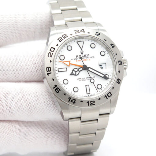 Rolex 226570 Explorer II with White Dial