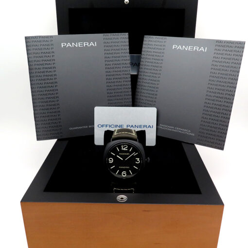 Alternative view of Panerai PAM 643 Radiomir Base Ceramica Hobnail Dial