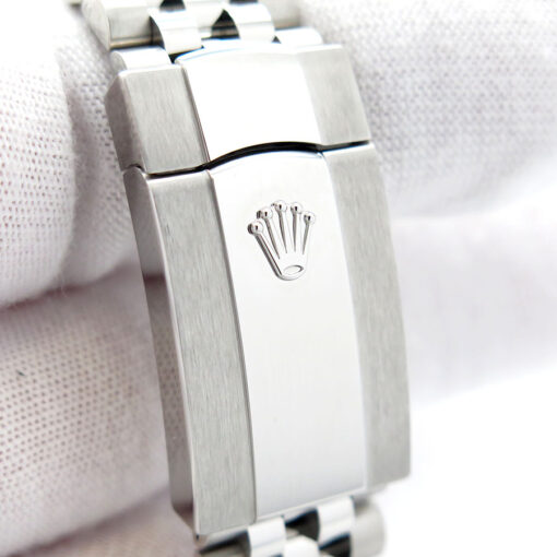 Rolex 126300 Datejust 41 with Mint Green Dial on Jubilee (New Old Stock) - Image 7