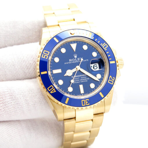 Rolex 126618LB Submariner 41 18K Yellow Gold