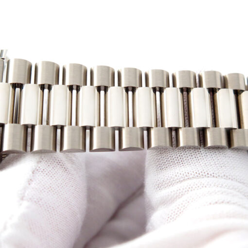 Rolex 228239 Day Date 18K White Gold with Blue Ombre Roman Dial - Image 8