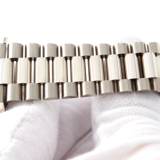 Rolex 228239 Day Date 18K White Gold with Blue Ombre Roman Dial - Image 6