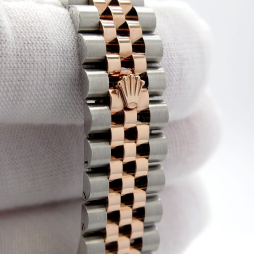 Rolex 278271 Datejust 18K/SS with Mother of Pearl Diamond Dial on Jubilee - Image 7