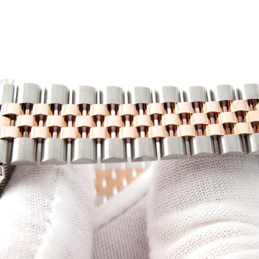Rolex 278271 Datejust 18K/SS with Mother of Pearl Diamond Dial on Jubilee - Image 6