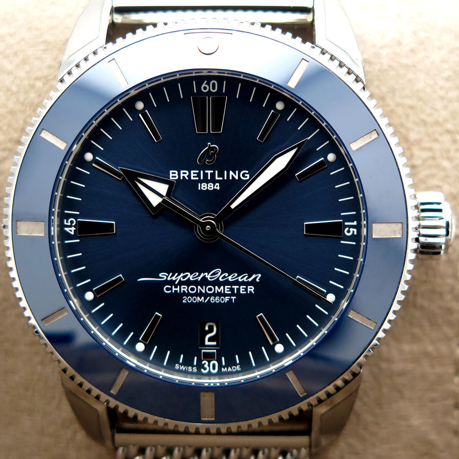 Breitling AB2030 Superocean Heritage B20 with Blue Dial 44mm - Image 3
