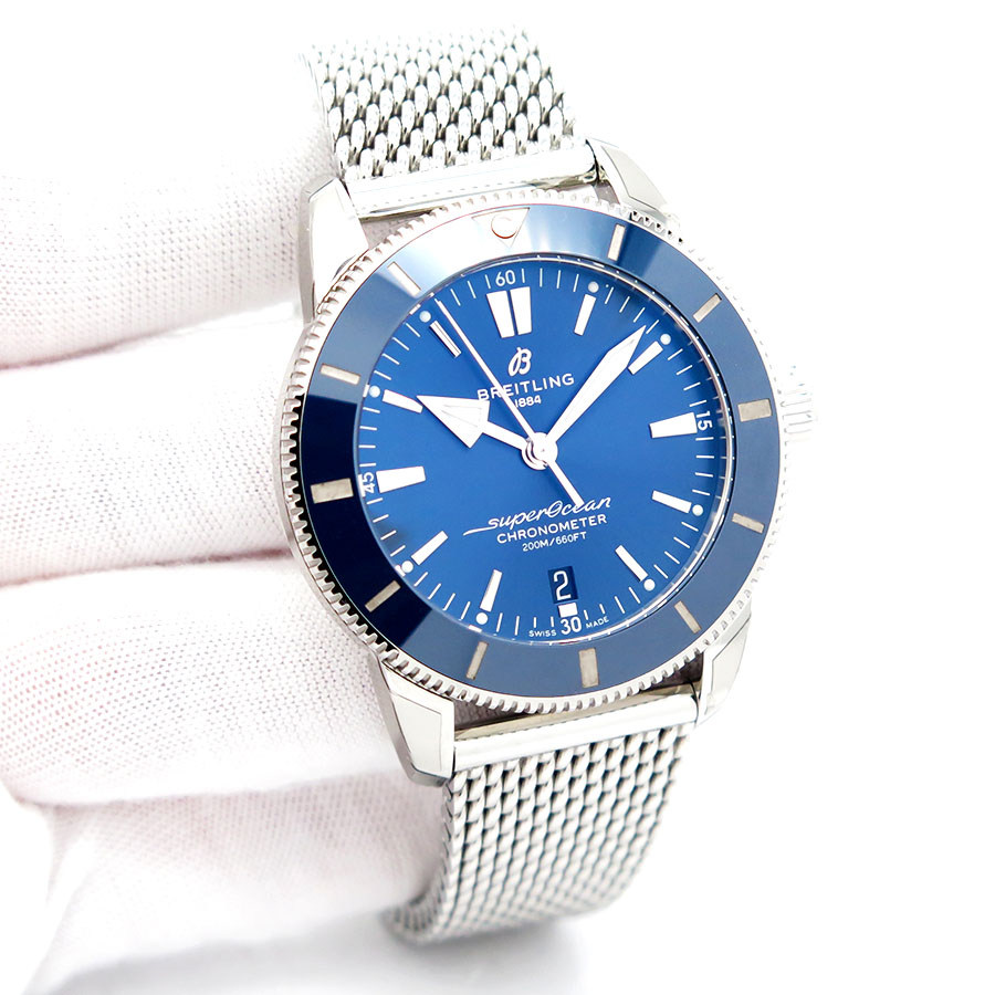 Breitling AB2030 Superocean Heritage B20 with Blue Dial 44mm